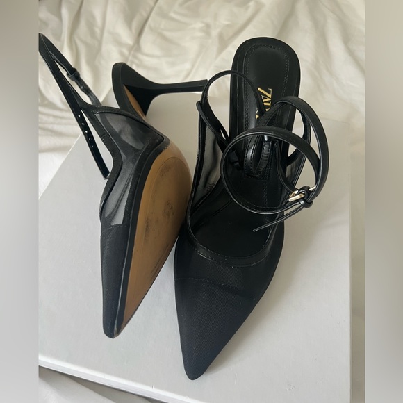 Zara tie up heels - Picture 2 of 6